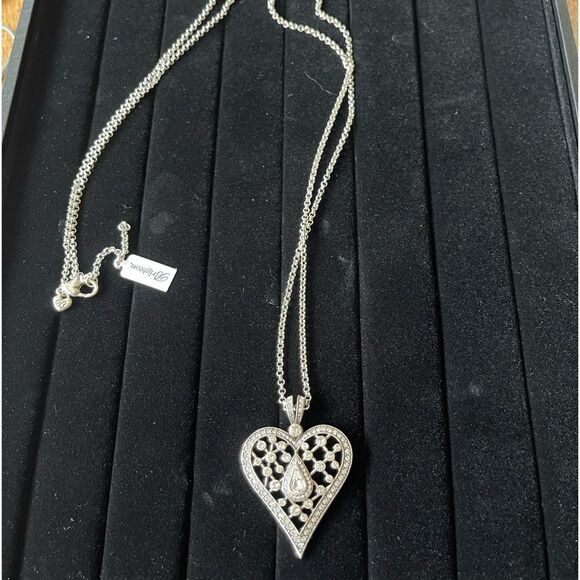 Brighton Empress Heart Convertible Necklace NWT - Picture 9 of 9